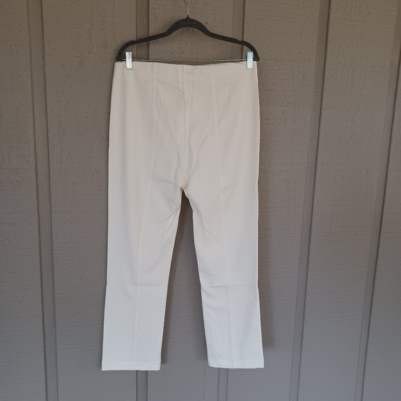 Capsule 121 Women The Unity Ankle Pants Size XL Color Ivory Pull On - Picture 4 of 16